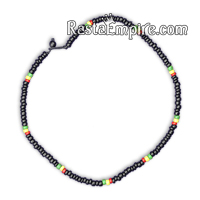 Rasta Coco Beads Choker