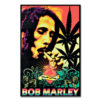 Bob Marley One Love Blacklight Poster 23