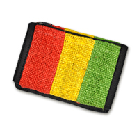 Hemp Rasta Tri-Fold Wallet