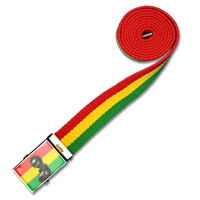 Canvas Belt - Rasta Baby