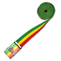Canvas Belt - Haile Selassie