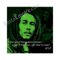 Bob Marley iQuote Music Poster  15.75