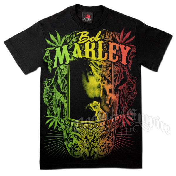 Bob Marley smoking weed t-shirt wholesale