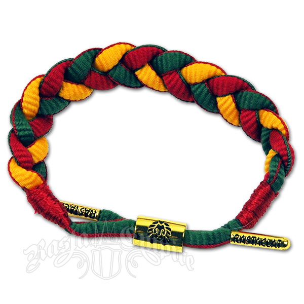 Rasta Cortes Braided Bracelet