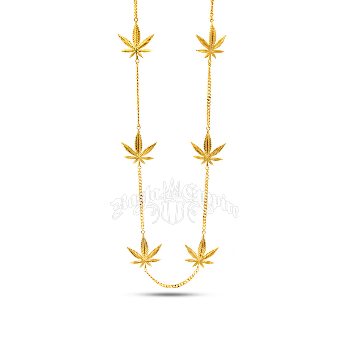 Weed Jewelry Necklaces Bracelets At Rastaempire Com Weed Leaf Gold Charm Necklace