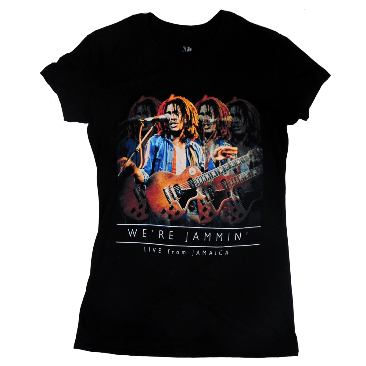 Bob Marley we're jammin womens t-shirt wholesale