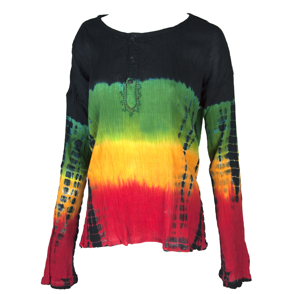 long sleeve rasta shirt
