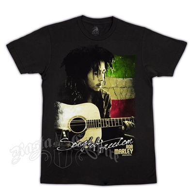 Bob Marley Songs of Freedom Charcoal T-Shirt - Men's