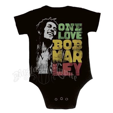 Bob Marley One Love Smile Creeper - Black