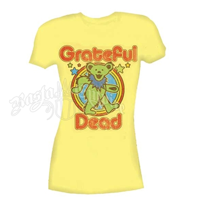 Grateful Dead Retro Bear Banana T-Shirt - Women's