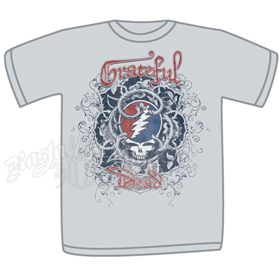Grateful Dead Vines Silver T-Shirt - Men's