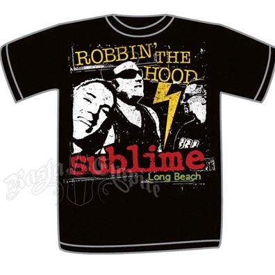 Sublime Robbin’ The Hood Black T-Shirt – Men’s