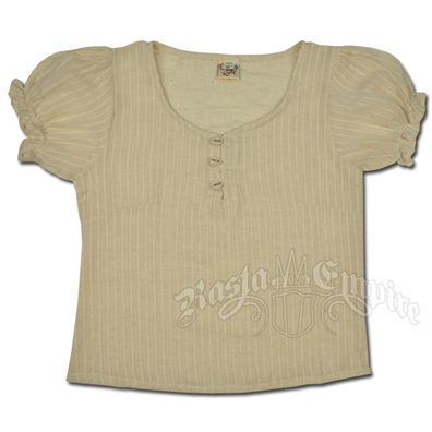 Hemp Cotton Sea Shell Blouse - Women's