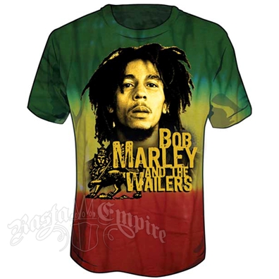 Bob Marley Wailers Lion Tie Dye T-Shirt - Youth's