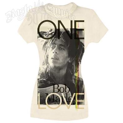 Bob Marley One Love Ivory T-Shirt - Women's