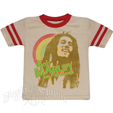 Bob Marley & The Wailers Cream/Red T-Shirt  - Infant's