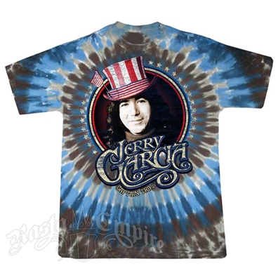 Jerry Garcia Captain Trips Tie Dye T-Shirt - Men's