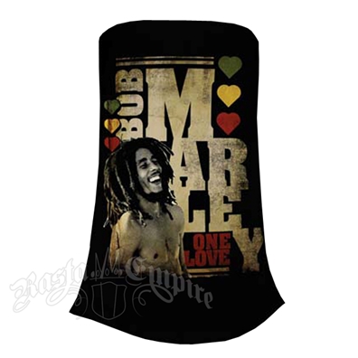 Bob Marley One Love Black Tube Top - Women's