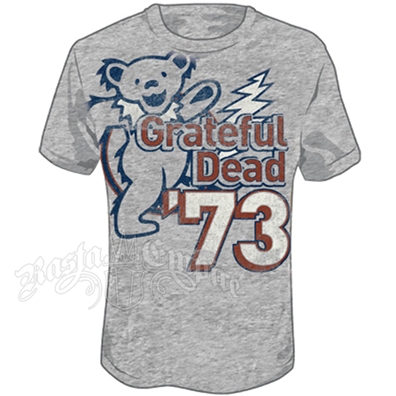 Grateful Dead 73 Bears Athletic Heather T-Shirt - Men's