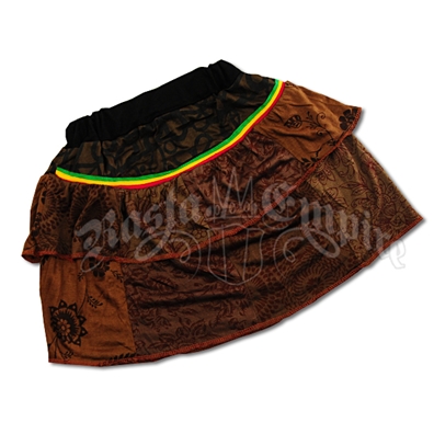Little Girls Rasta and Reggae Skirt