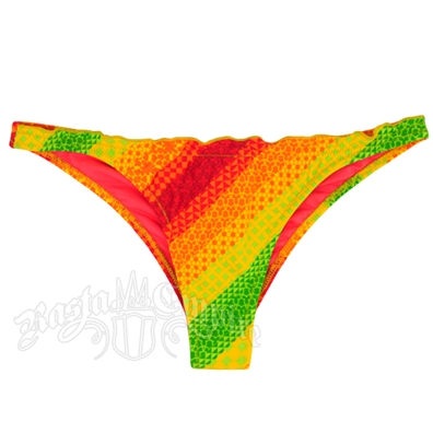 Rasta Jamaica Mon Cheeky Cupcake Bikini Bottom