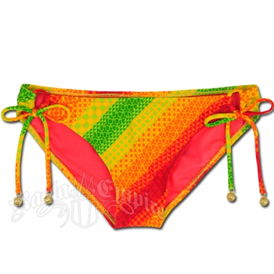Rasta Jamaica Mon Pucker Up Butter Cup Bikini Bottom