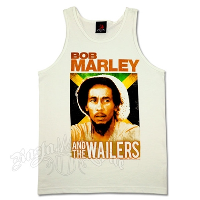 Bob Marley And The Wailers White Tank Top - Men's