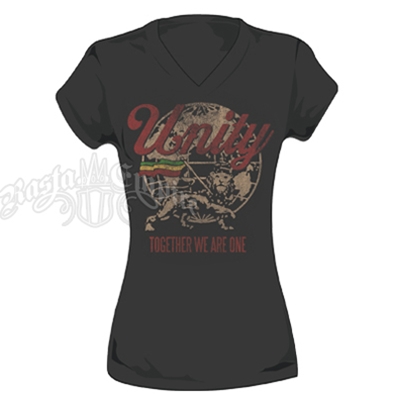 Unity & Lion of Judah Dark Chocolate T-Shirt - Women's