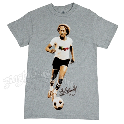 Bob Marley Kaya Soccer White T-Shirt - Men's