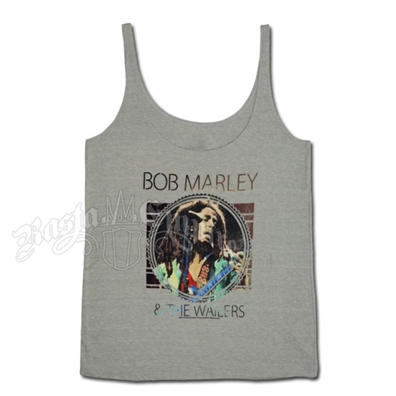 Bob Marley & The Wailers Heather Grey Tank - Women's