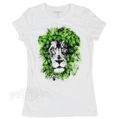 T-Shirt Rasta Lion Jah Jamaica Reggae Marijuana 420 Weed Zion Maglietta
