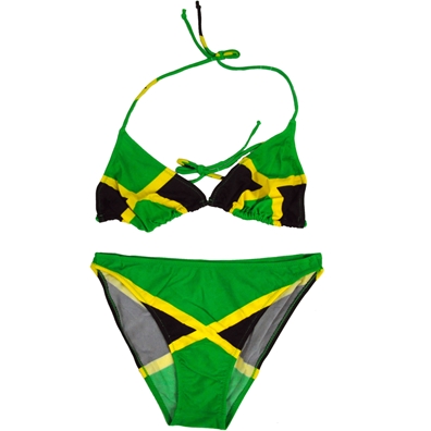 Jamaican Flag Bikini Swimsuit