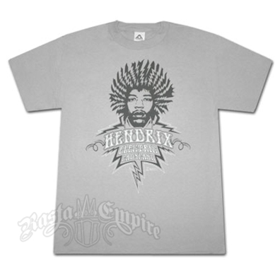 Jimi Hendrix Electric LadyLand Silver T-Shirt - Men's