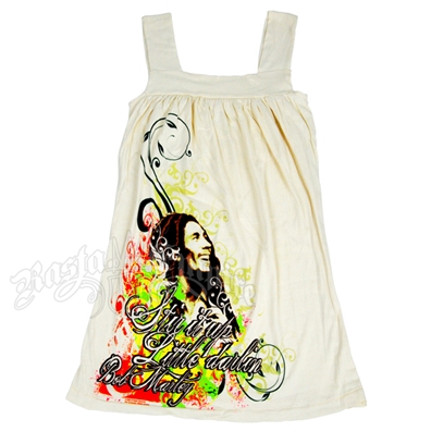 Bob Marley Little Darlin' Stir It Up French Vanilla Dress - Women's