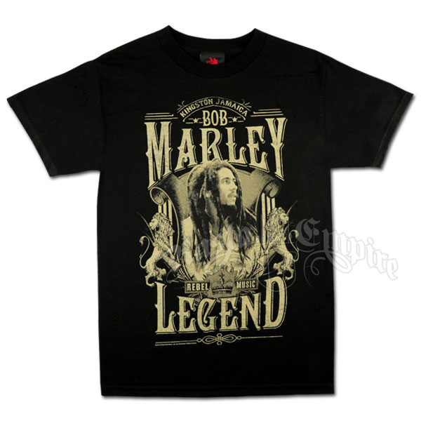 udløb Sygeplejeskole malm Bob Marley Rebel Music Legend T-Shirt @ RastaEmpire.com
