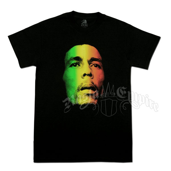 G tiggeri besøg Bob Marley Face and Redemption T-Shirt @ RastaEmpire.com