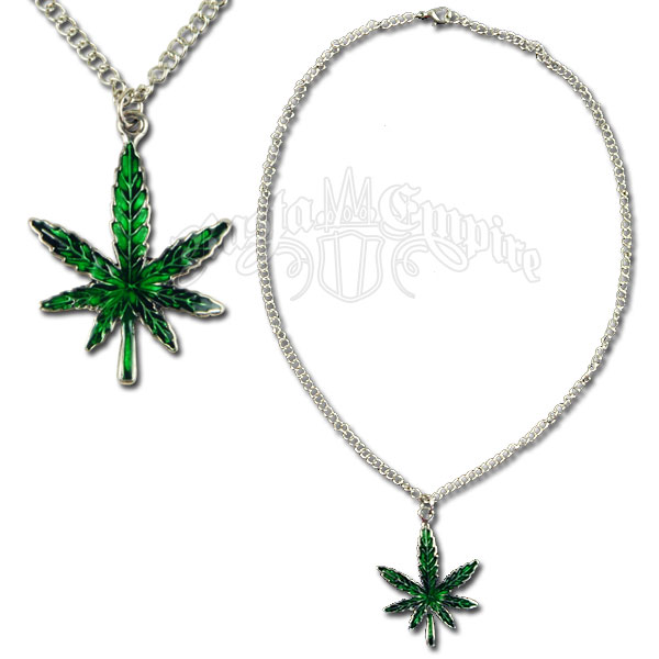 Marijuana Weed White Key chain with charms 