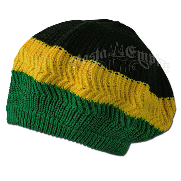 Jamaica Wide Stripe Tam @ RastaEmpire.com