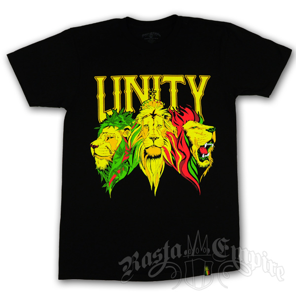 Unity Lions on Judah Black T-Shirt - Men's