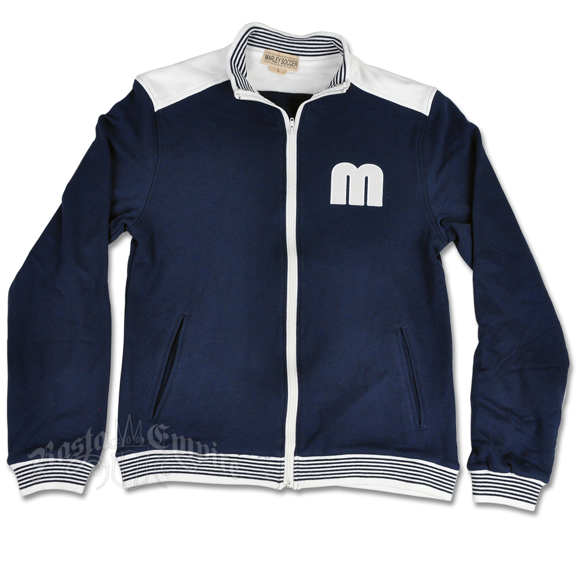 Marley Icon Navy Track Jacket – Men’s at RastaEmpire.com