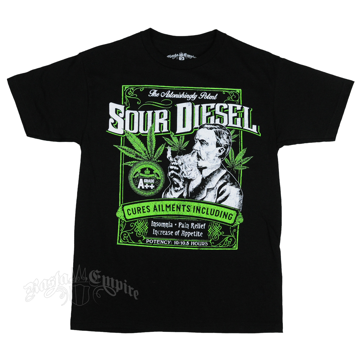50% OFF 以上 - レディース福袋 Seven Men's – T-Shirt Black Strain Diesel Sour Leaf ウォーキング・ランニングウェア