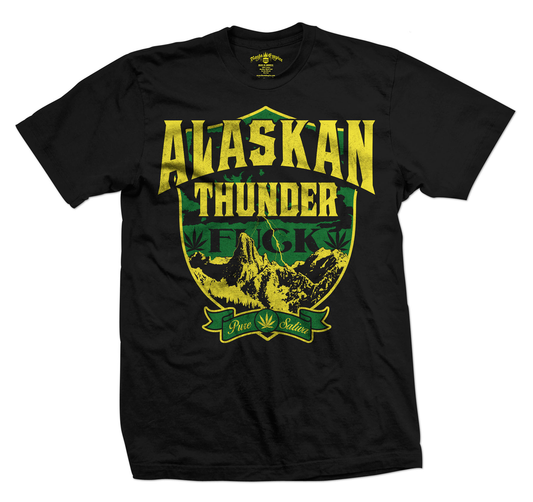 Alaskan Thunder Fuck marijuana t-shirt wholesale