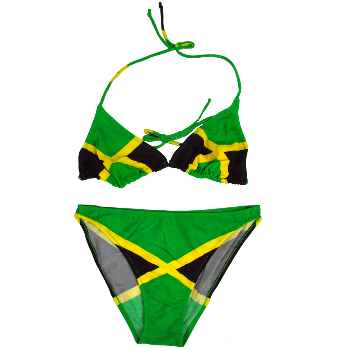 Jamaican Flag Bikini Top Swimsuit Tops Bikinis Women Anps Prevention Sante Fr
