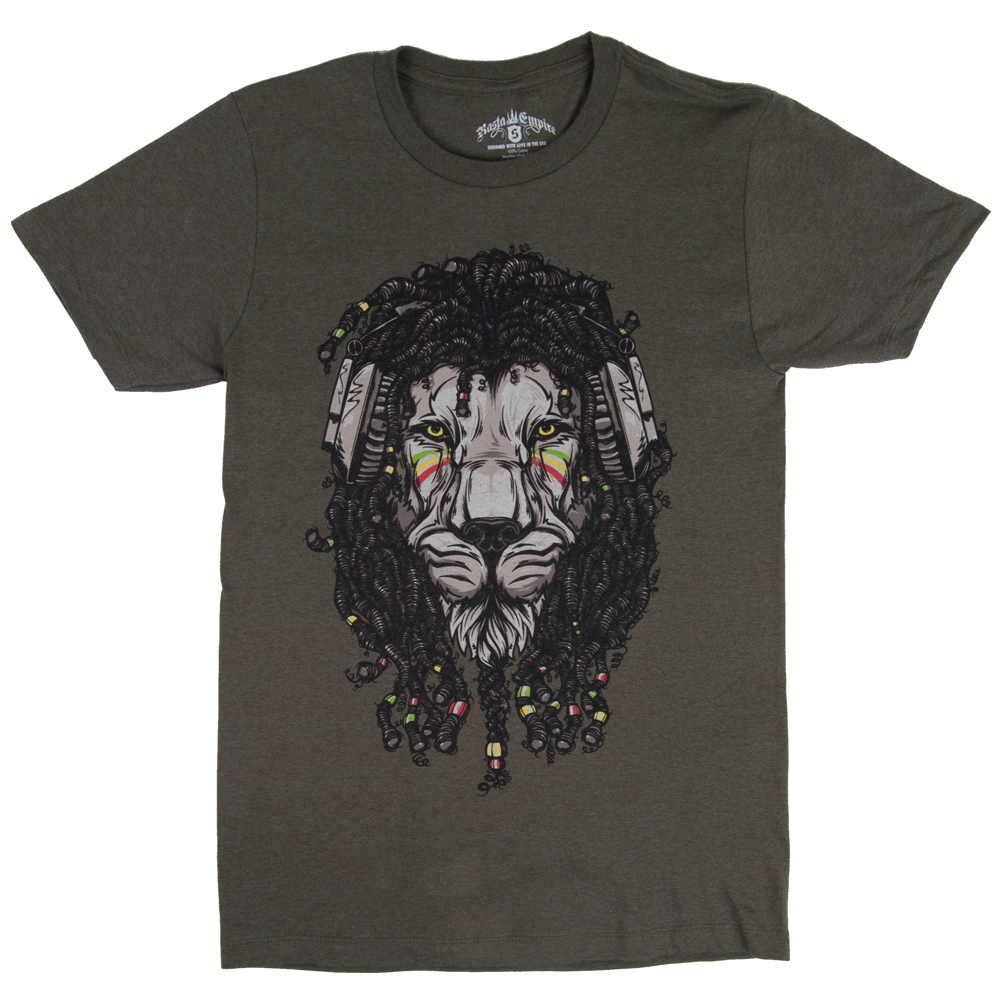 Rastafari Reggae Lion Maglietta 