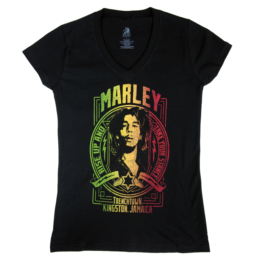 red bob marley shirt