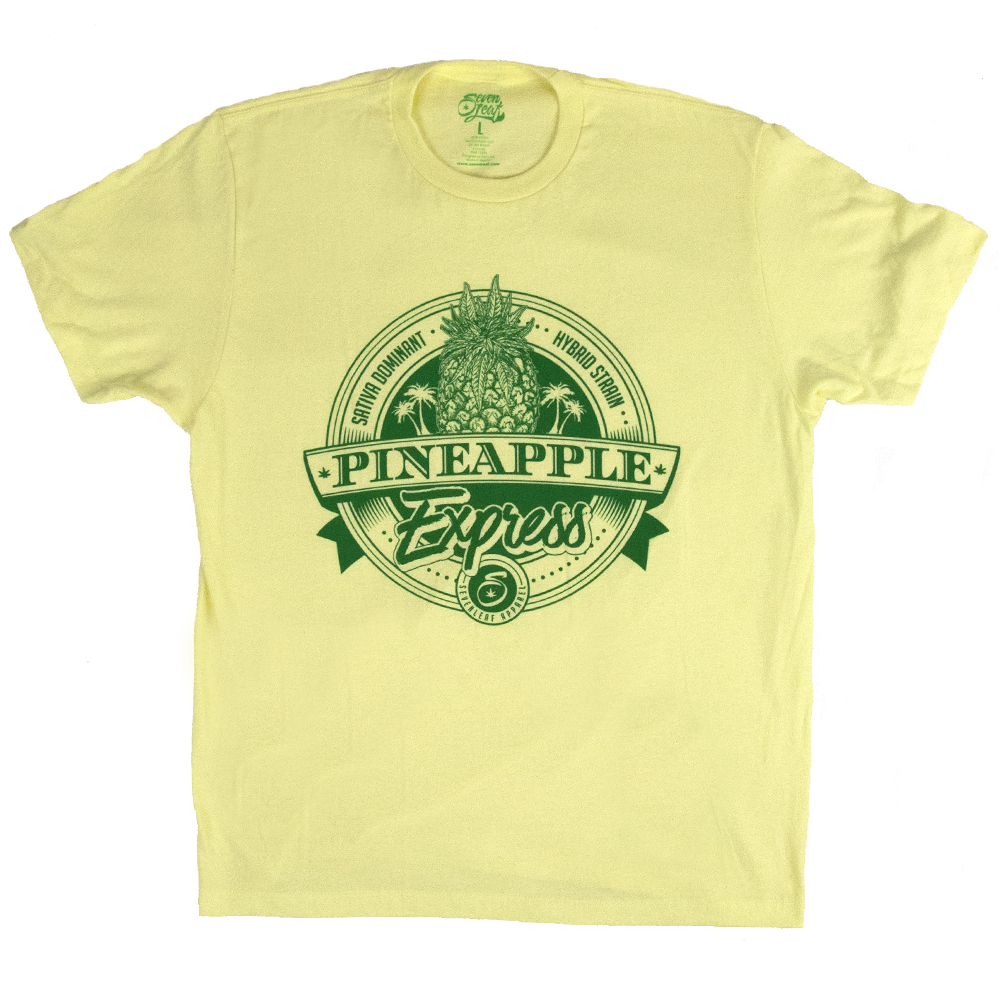 pineapple pot leaf shirt