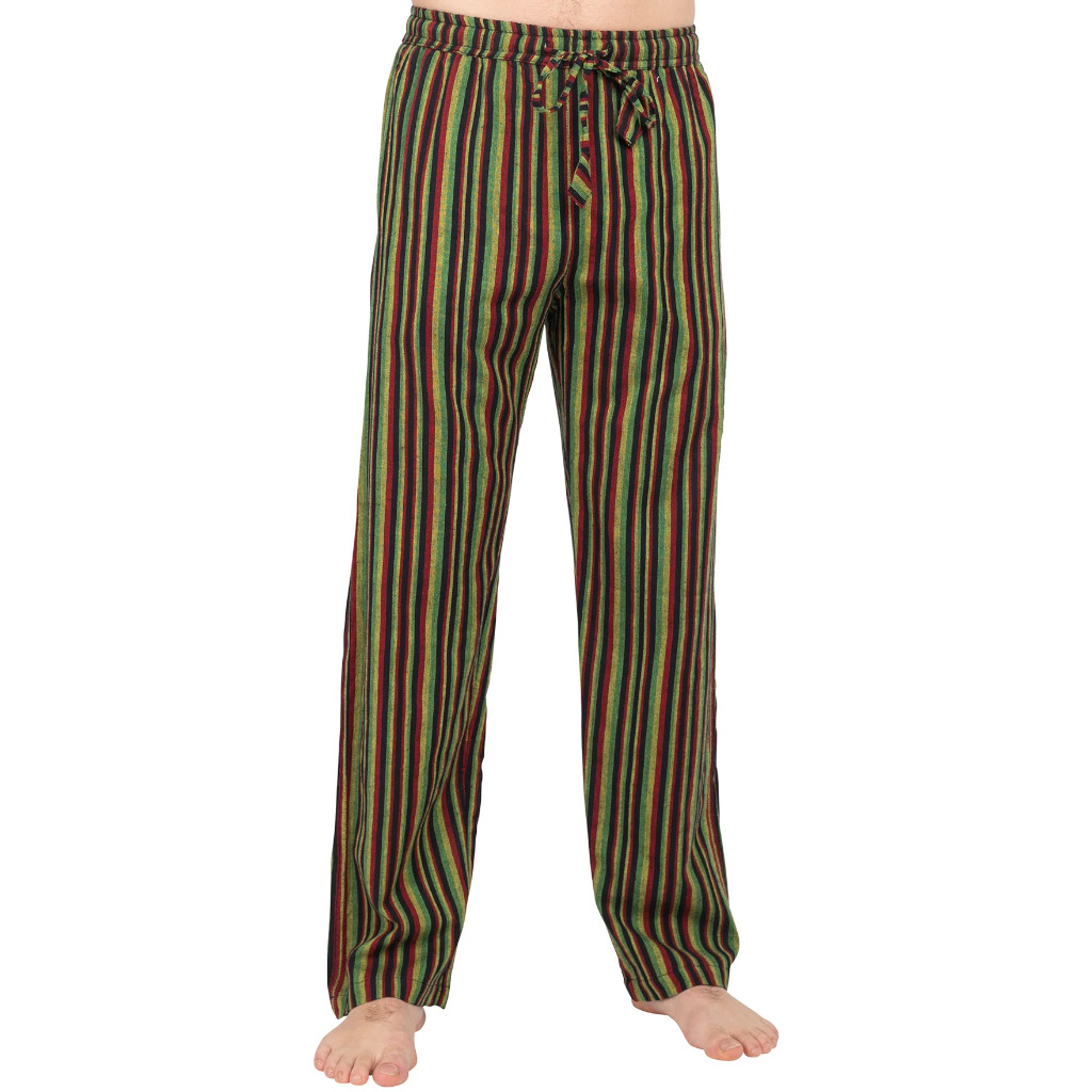Unisex Drawstring Rasta Stripe Pants | Rasta Empire Unisex Drawstring Rasta Stripe Pants | Rasta Empire