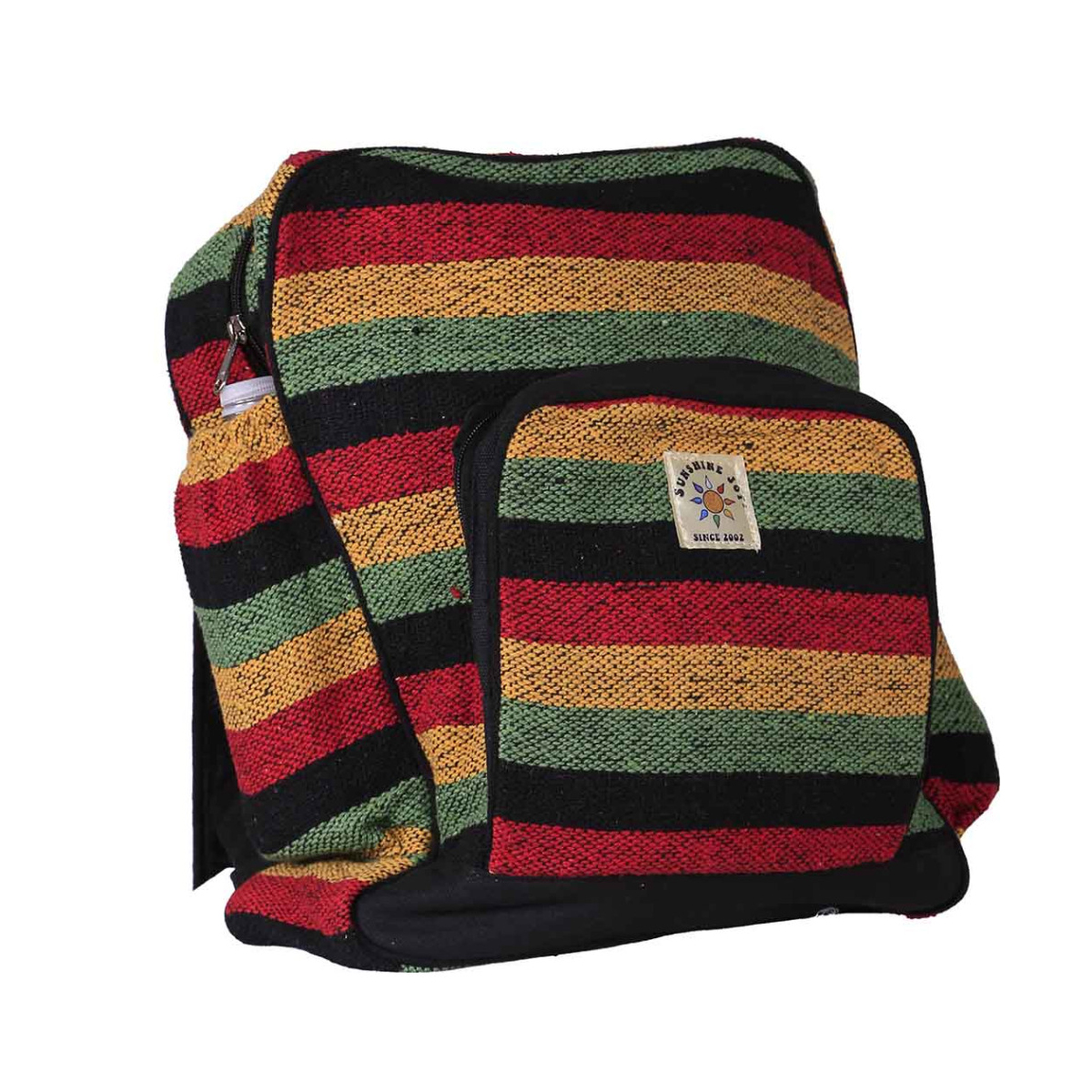 Sendra Blue, Yellow, Red Striped Woven Backpack State™ Kids main image 3