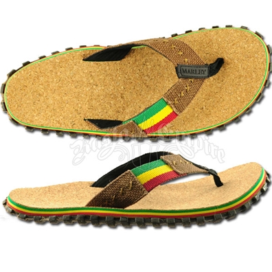 Bob Marley Cork Brown Sandals â€“ Menâ€™s