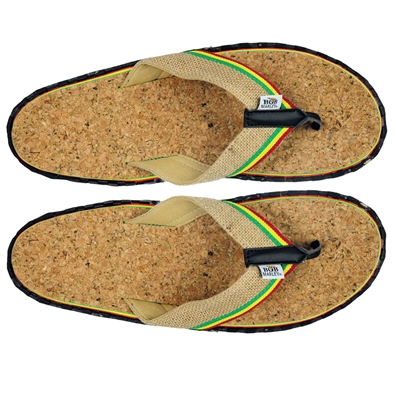 bob marley flip flops size 10